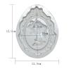 Buy cheap OEM Professional Silicone Baking Molds Para Fondant Woman Shaped from wholesalers