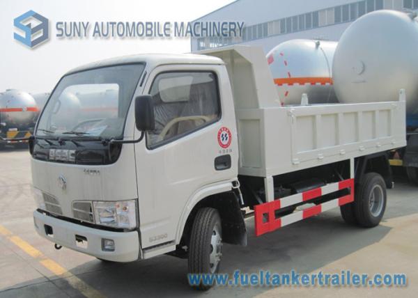 Buy cheap Dongfeng 2 Axles Small Dump Garbage Trucks 4x2 Drive 5 ton - 6 ton capacity from wholesalers
