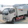 Buy cheap Dongfeng 2 Axles Small Dump Garbage Trucks 4x2 Drive 5 ton - 6 ton capacity from wholesalers