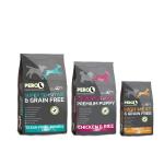 Food Grade Custom Printed Food Pouches 3kg High Barrier Resealable Dog Food Bag