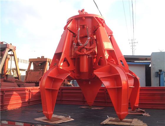 Buy cheap 1cbm Electro hydraulic orange peel grab from wholesalers