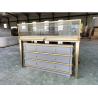 Buy cheap SS304 Jewelry Store Showcases Bronze Shop Display For Watch Glass from wholesalers