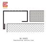 Buy cheap Stainless Steel Stair Nosing Trim Tile Step Decor Metal Stair Edge Trim from wholesalers