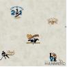 Buy cheap Blue Color Kids Bedroom Wallpaper English Letters Design Breathable Non Toxic from wholesalers