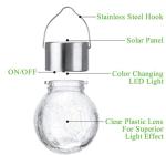 Multicolor 1.2V Outdoor Hanging Solar Ball Lights