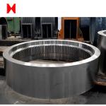 Cast Steel Starter 3000mm Rotating Gear Ring Forging Large Ring Gear