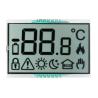 Buy cheap TN Transmissive Positive Monochrome Segment LCD Display For Thermometer from wholesalers