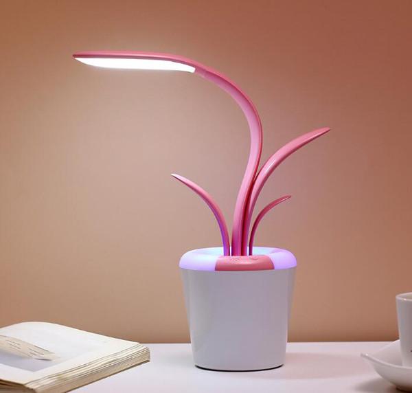 Buy cheap USB Rechargeable LED Desk Eye-protecting Kaffir Lily Reading Lamp For Children from wholesalers