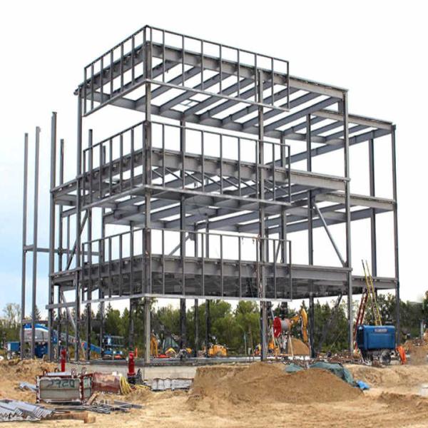 Buy cheap Welded H Steel Prefabricated Warehouse Building , Prefab Steel Structure Building Construction from wholesalers