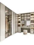 MDF Wooden 6x6 Walk In Closet Wardrobe Units Double Door