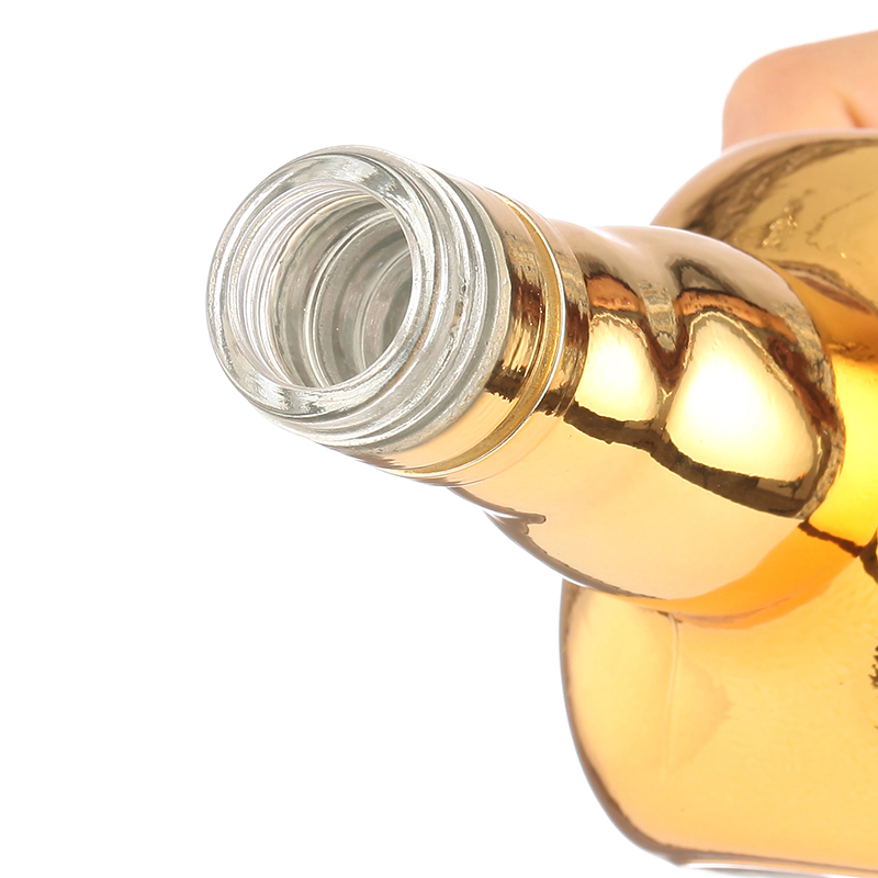 Customize Sealing Type Mini Glass Liquor Bottle with Wooden Cork Guarantee