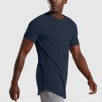 Men'S Cotton Short Sleeve Crew Neck T Shirt Regular Fit Men'S Sportswear Top