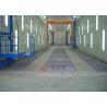 Buy cheap 15m Long Industrial Bus Spray Booth With Fan Cabinet Side Lighting from wholesalers