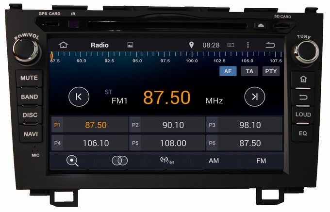 Ouchuangbo Pure Android 4.4 Car Media Player for Honda CRV 2006-2011 DVD Audio Video Stereo System OCB-8034
