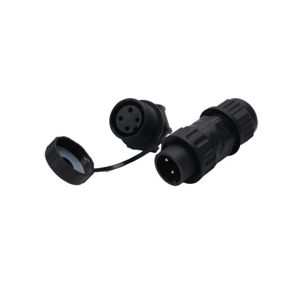 Buy cheap IP68 Waterproof Connector 2pins Male Assembly To 4 Pin Panel Mount Connector from wholesalers
