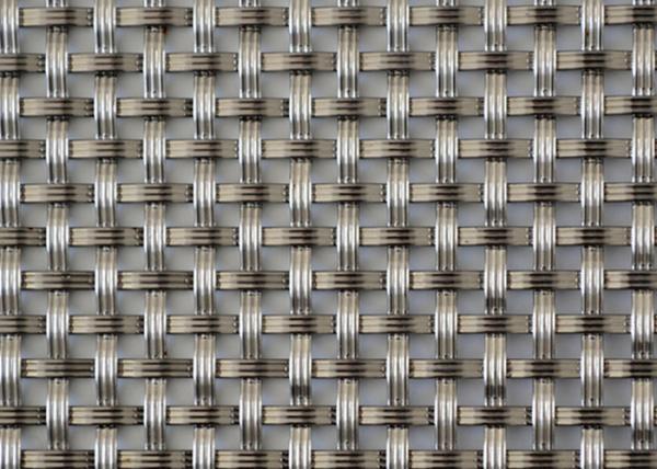 Buy cheap Decorative Crimped Woven Wire Mesh Cloth Wall Coverings SGS from wholesalers