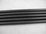 Plain light carbon fiber tube , Moulded 3 k carbon fiber Rod circular
