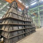 Non Standard Equipment Steel Structure Fabrication for Sand Silos Cement Plant