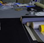 Thermal Insulation Fireproof Silicone Coated Glass Fabric For Fire Covers