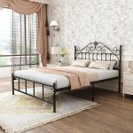 Buy cheap School Iso14001 Iso18001 Wrought Iron Queen Platform Bed from wholesalers