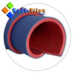 Fashion Non Slip 2 Layers TPE Yoga Foam Mat 1830*610*6mm