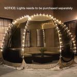 Alvantor Screen House Room Camping Tent Outdoor Canopy Pop Up Sun Shade Hexagon