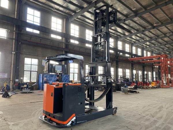 Buy cheap Automated Guided Vehicle AGV Electric Reach Forklift 3000 KGS Capactiy 1600mm Lift Height from wholesalers