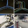 Buy cheap Diameter 1.9mm Laundry Drying Hanger , 16 Inch White / Black Wire Coat Hangers from wholesalers