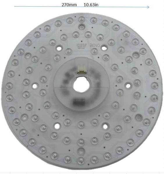 10.63" 270mm Round Led Ceiling Light Replacement 120v Ceiling Fan Bulbs FCC ETL