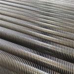 High Frequency Welding Boiler Spiral Fin Tube For Economizer Heat Transfer