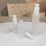 15ml 30ml 50ml Airless Vacuum Pump Bottle Frosted Matt For Lotion Cream