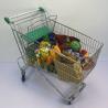 Buy cheap 180L General store storage Chromed Europe Market Supermarket Shopping Trolley from wholesalers