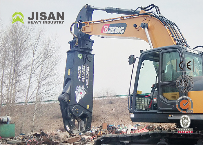 Multi Functional Hydraulic Scrap Scissors Excavator Metal Shears OEM Service