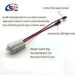 12V 4A Small Infra-red Human Body Induction Kitchen Cabinet Sensor Switch For