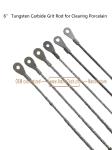 6"Tungsten Carbide Grit Rod for Clearing Porcelain,Cutting Tiles