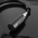 No Lead 304 Black Stainless Steel Pull Out Kitchen Faucet