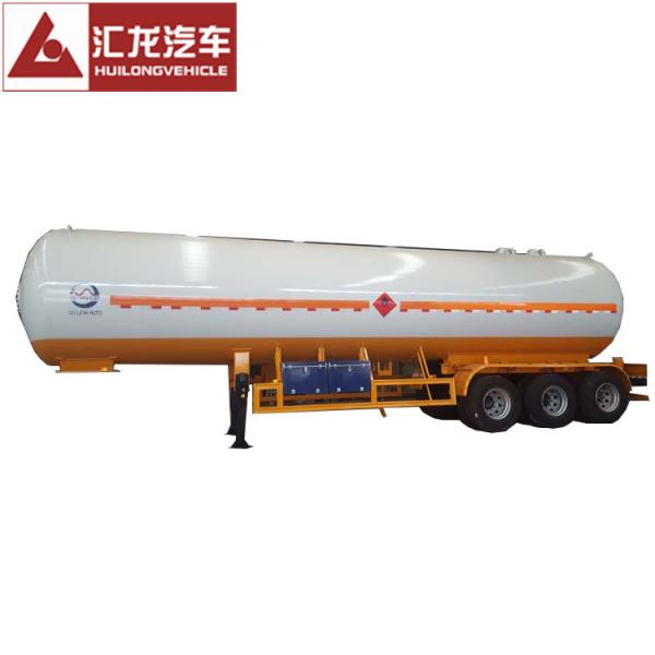 Buy cheap 3 Axle 49.8 CBM Liquid Petroleum Gas Tank Trailer LPG Gas Tank from wholesalers