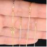 Buy cheap 18K Rose Yellow White Three Tone Gold Chain Women Necklace (NG0112) from wholesalers