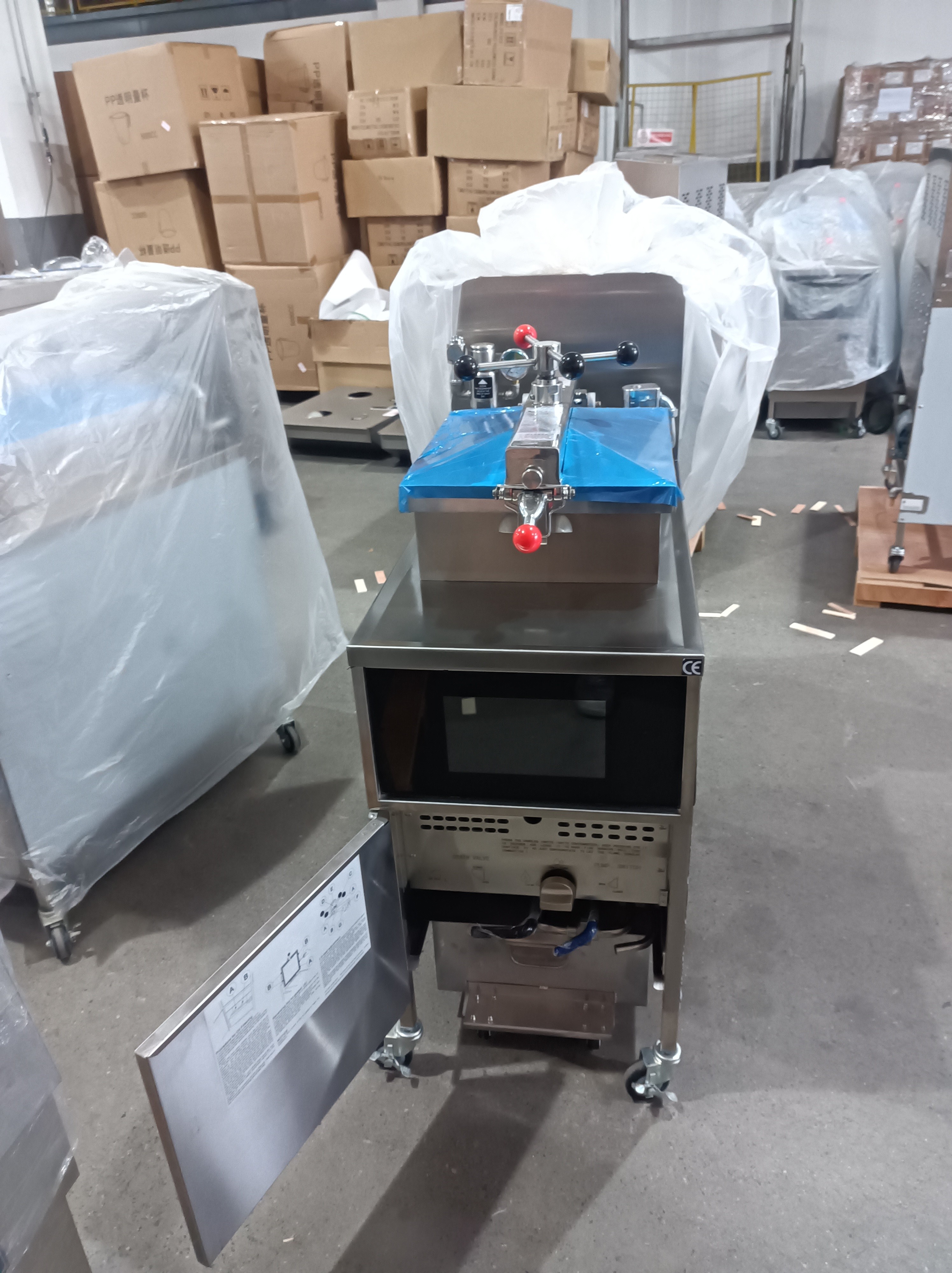 4HD Chicken Broaster Pressure Fryer Single Phase 220V/110V