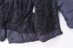 Multicolour Olive Navy Boys Longline Puffer Coat 100% Polyester Fiver