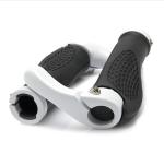 Lightweight Electric Bike Parts 225cm White Mountain Bike Grips