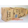 Buy cheap Custom-built hot sale jute clothes store receive cube storage basket, jute dirty clothes cube storage basket from wholesalers