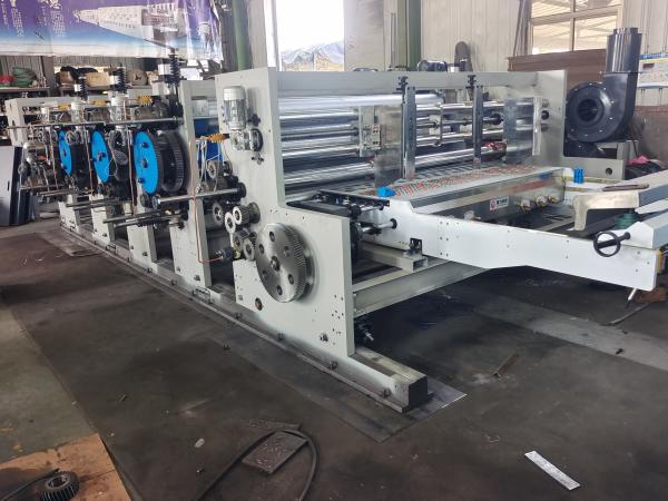 Buy cheap Corrugated Packaging Box Printing Machine Stacker Printing Slotter Die Cutting from wholesalers