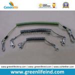 Fashionable Wire Inside Spiral Coiled Tool Lanyard Holder Chains