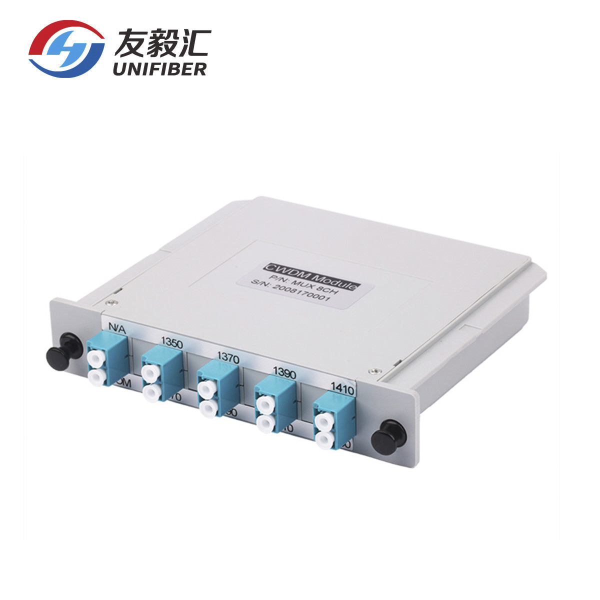 4/6/8 CH CWDM Mux Demux LGX Cassette Module LC Duplex