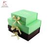 Buy cheap Panton Colors Square Cardboard Gift Boxes With Silk Ribbon from wholesalers