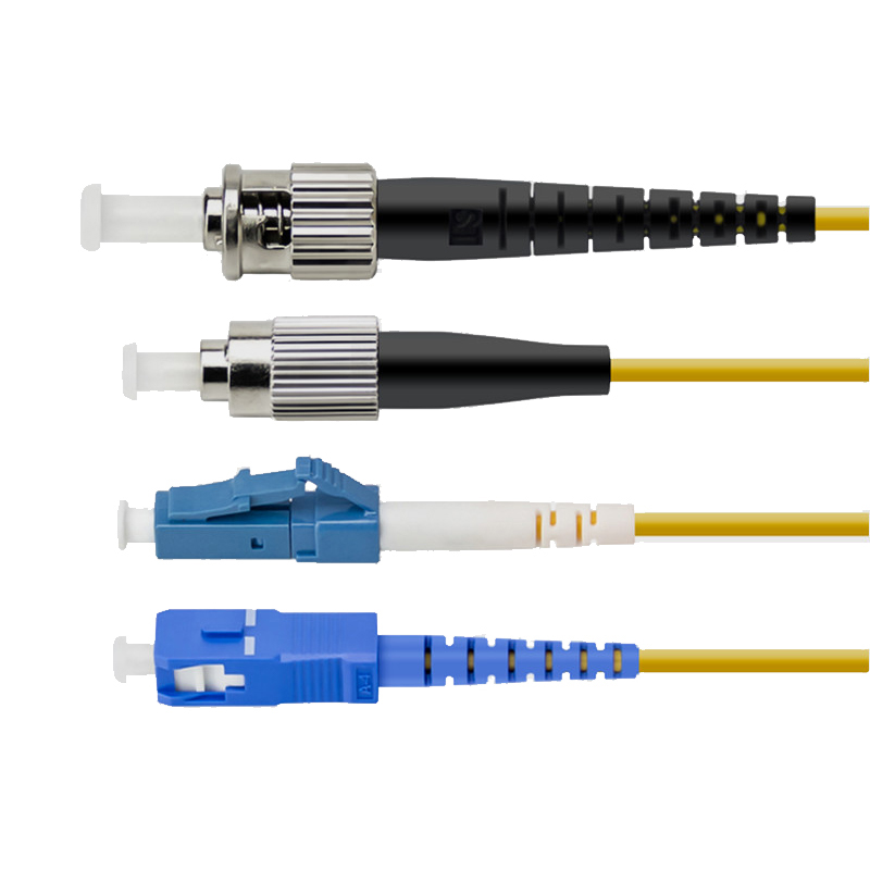 Optical Fiber Connection Made Easy ST Optic Fiber Patchcord for Speed Data Transfer