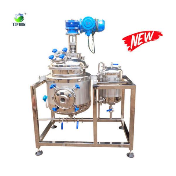Buy cheap Stainless Steel Crystallization Reactor Toption 50L Jacketed Reactor from wholesalers