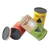 Buy cheap Cardboard Paper Tube Packaging Box , Round Tea Box Foil Stamping from wholesalers