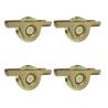 Buy cheap 100kg Loading V Groove Wheels , 50mm Heavy Duty Castors from wholesalers